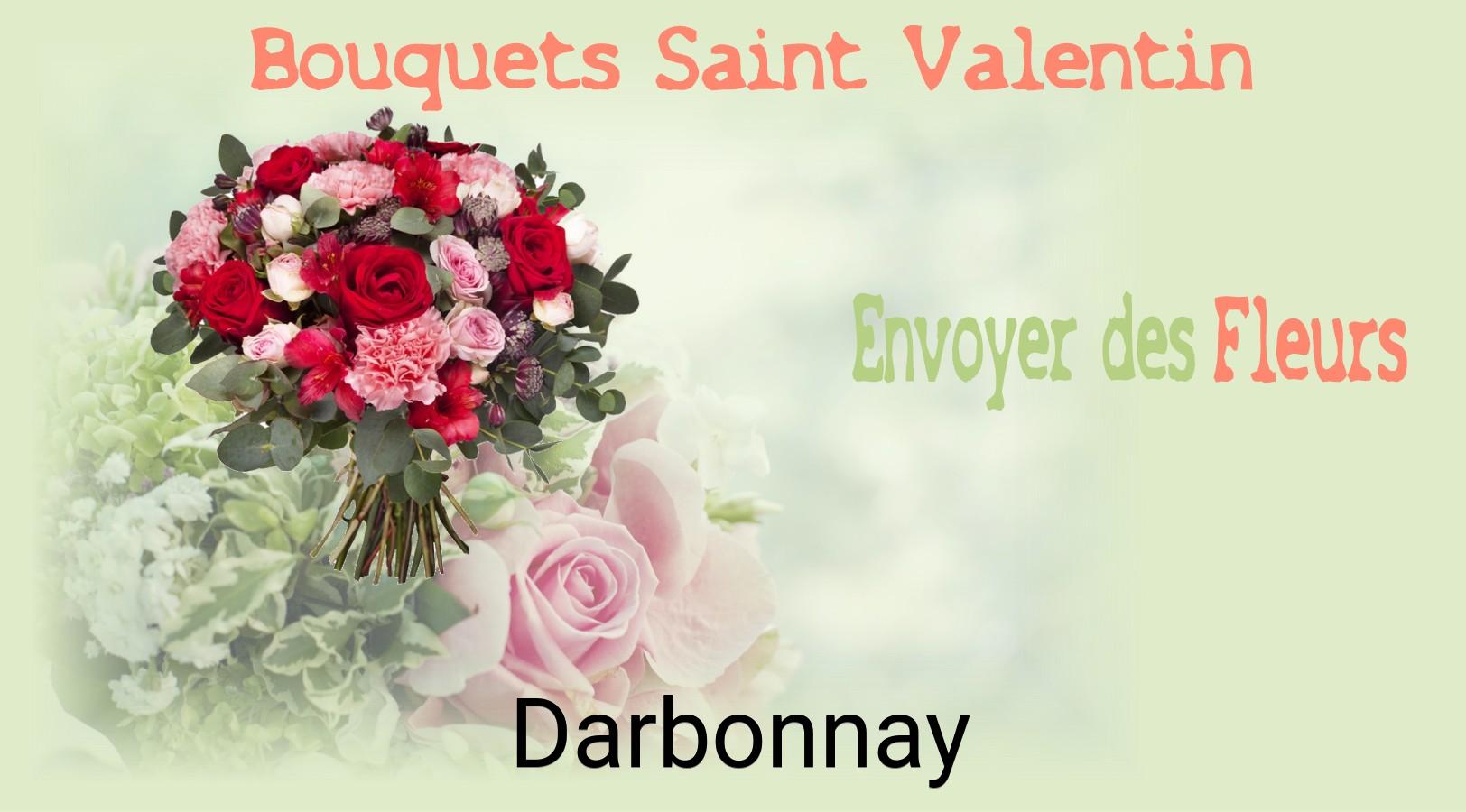 Roses de Saint-Valentin livrées à Darbonnay